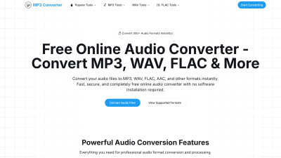 Mp3To - AI tool for Audio & Music