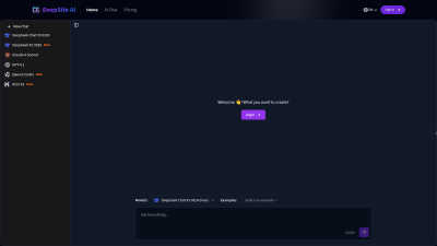 DeepSite AI - AI tool for Blogging & Publishing