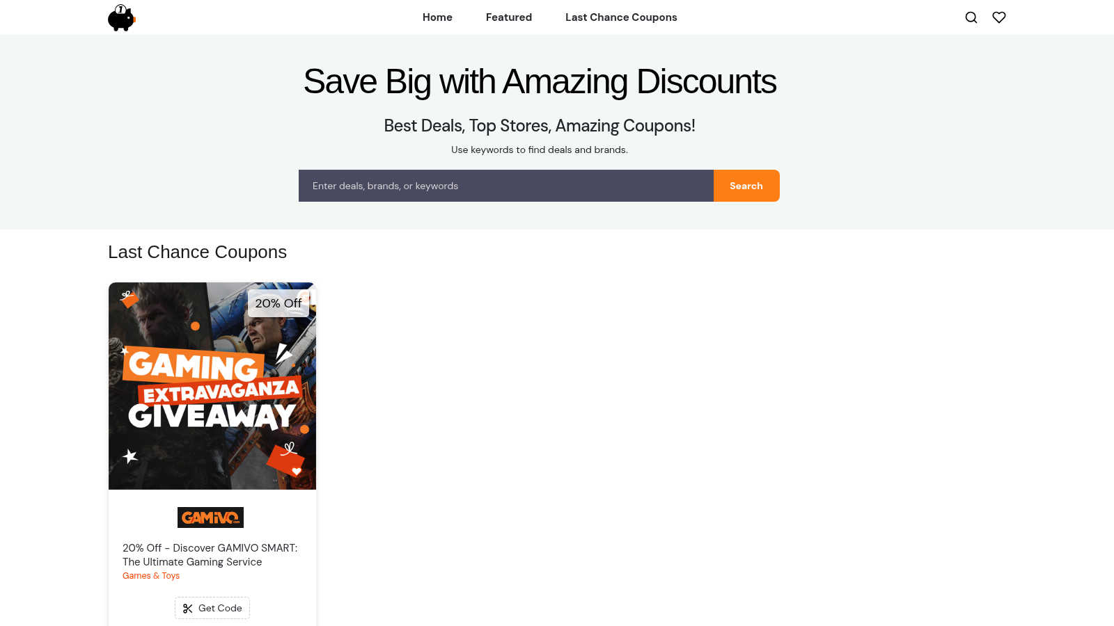 Top1 Discounts application interface and features