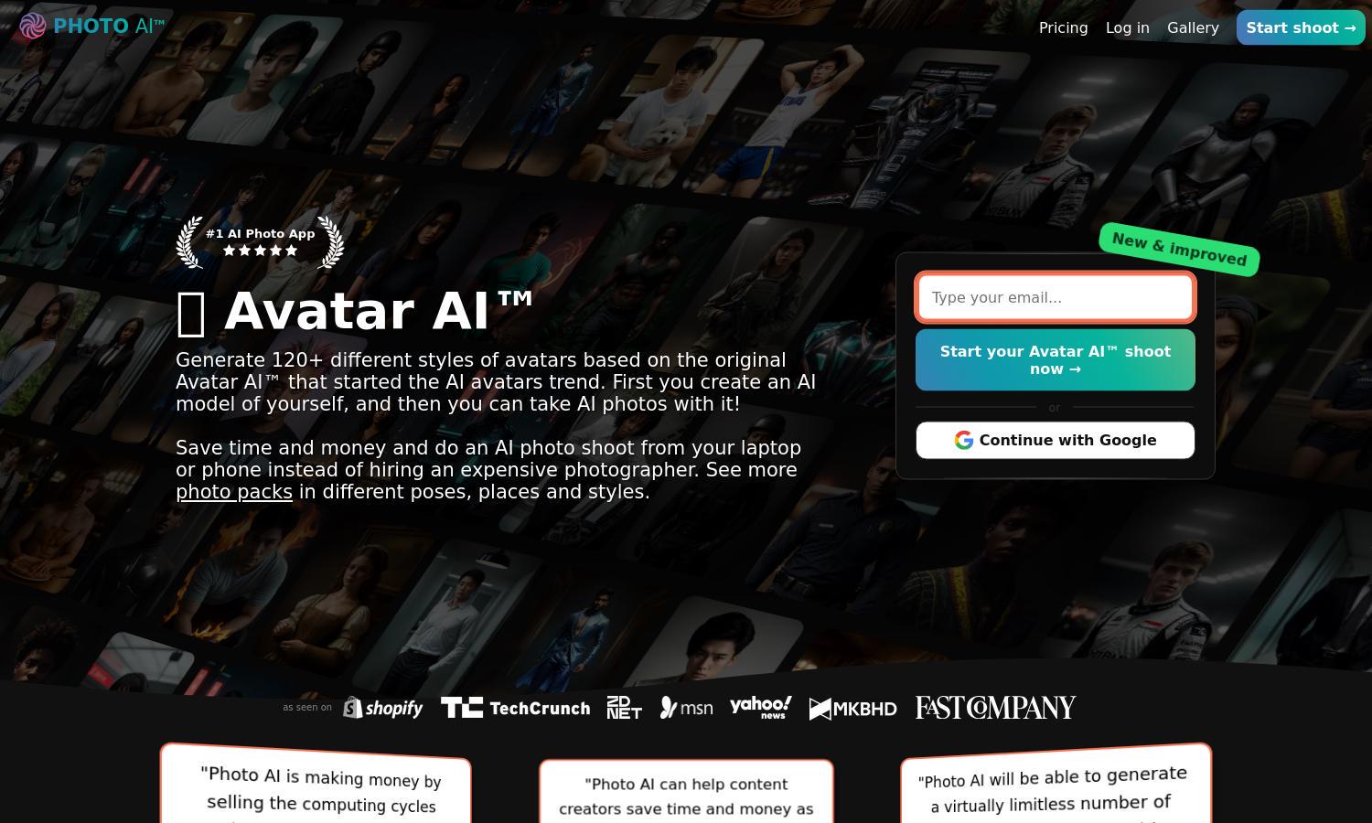 Avatar AI™ Website