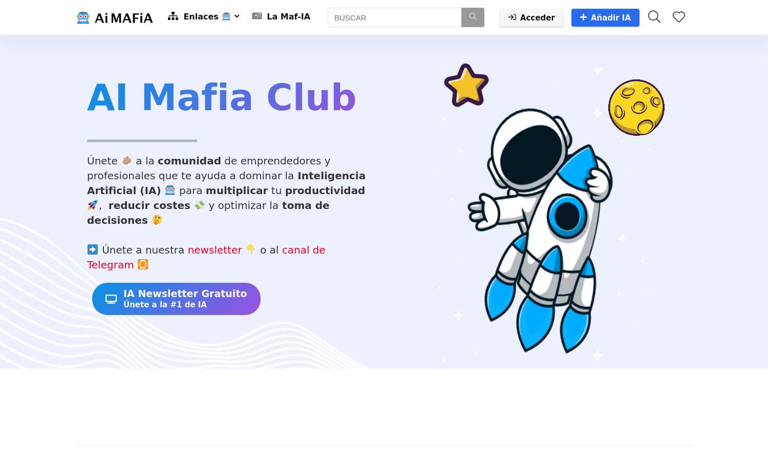 AI Mafia Club Website