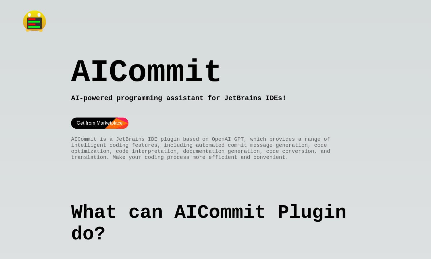 AICommit Website