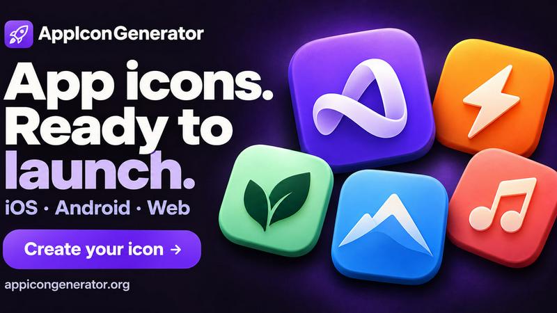 AppIconGenerator application interface and features
