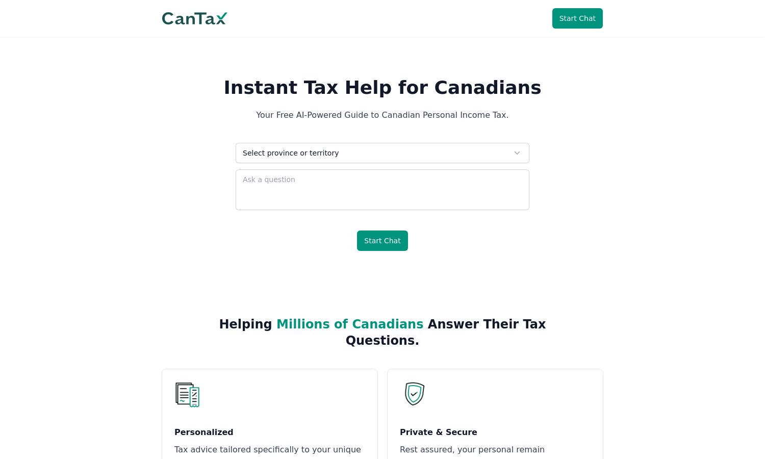 CanTax.ai Website