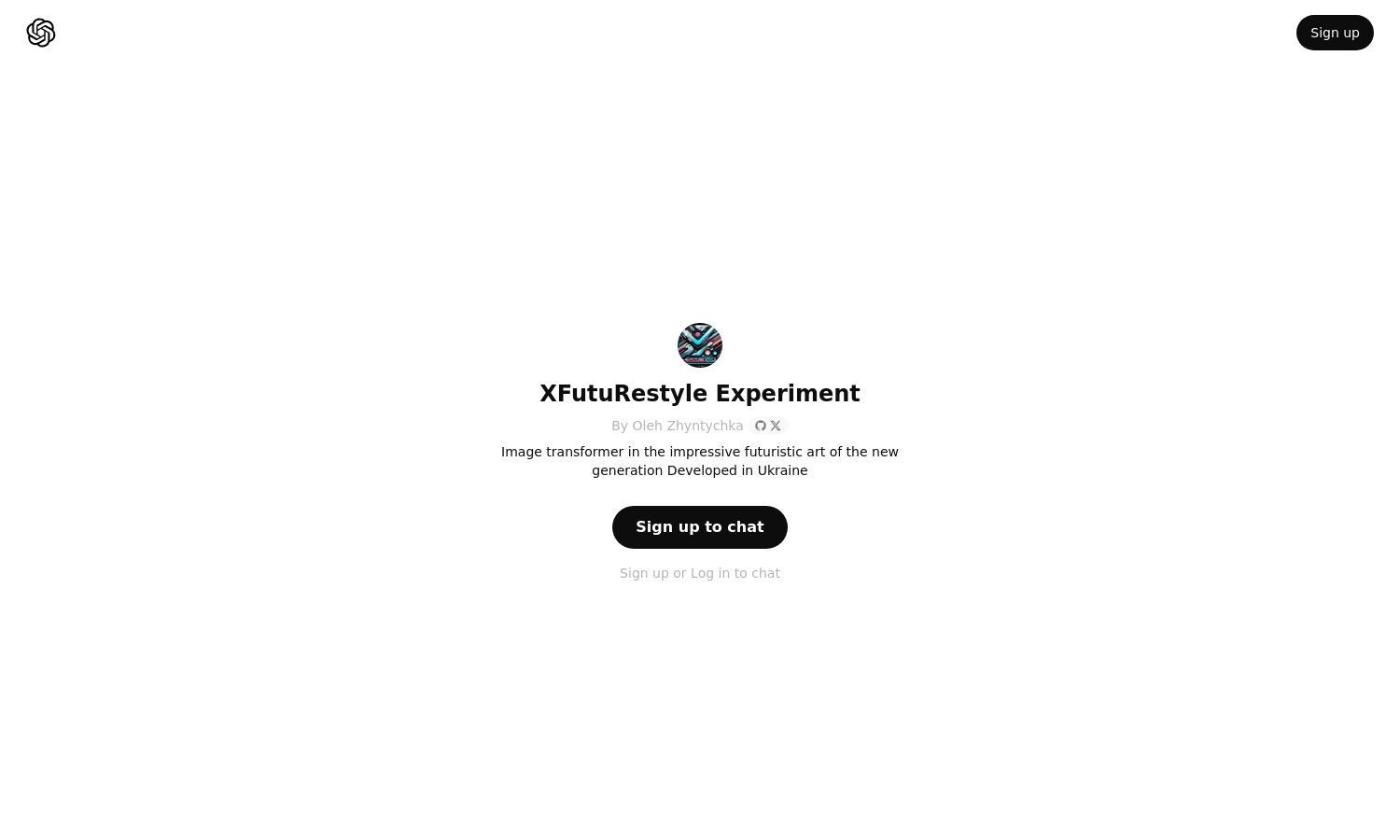 ChatGPT - XFutuRestyle Experiment Website