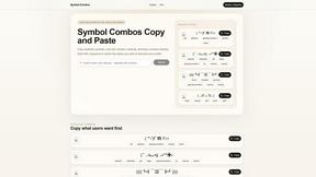 Symbol combos