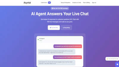 Asyntai - AI tool for Productivity & Management