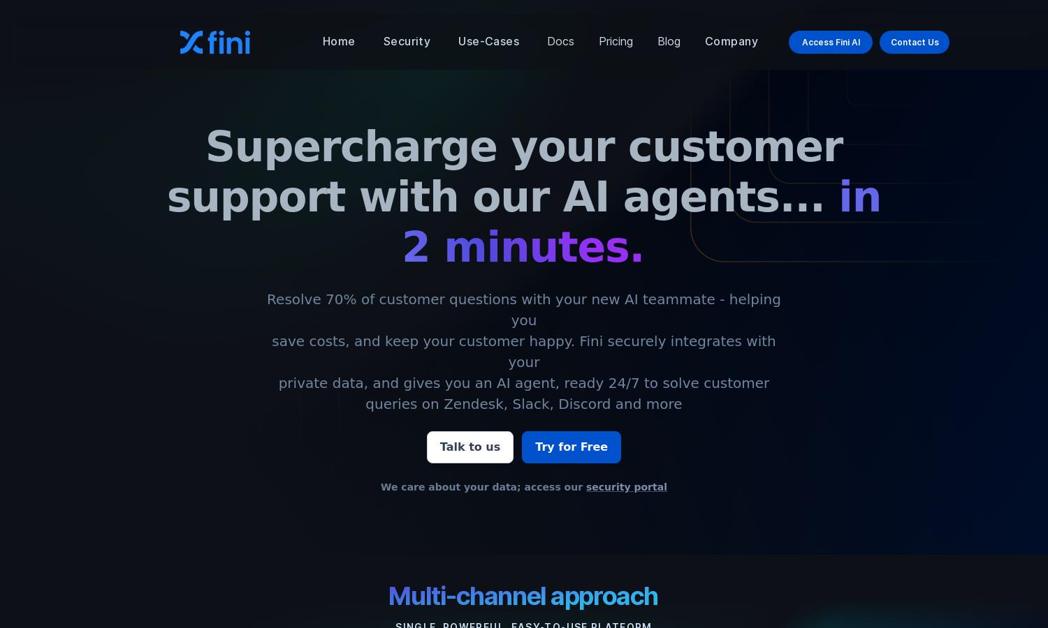 Fini Website