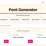 Font generator