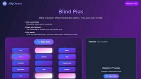 JiffyChoice - product for productivity