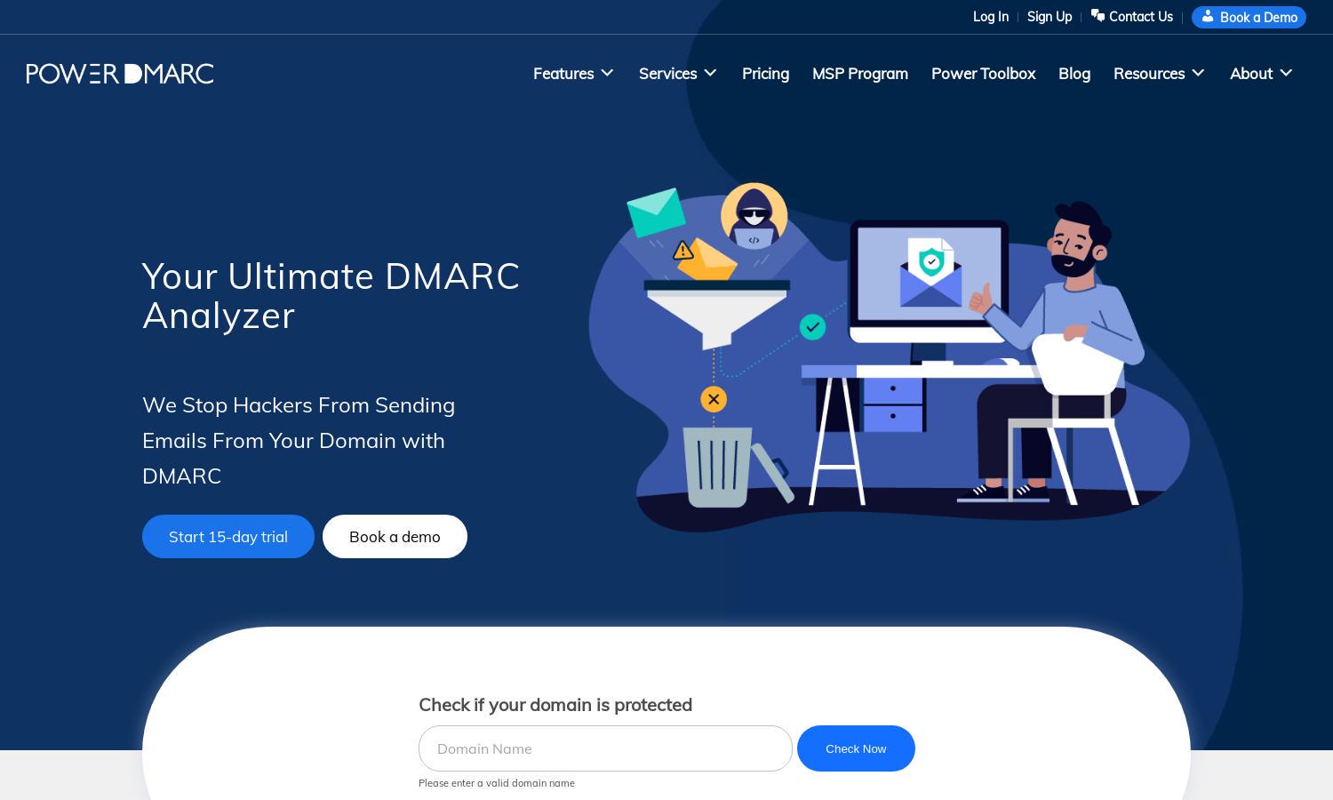 PowerDMARC Website