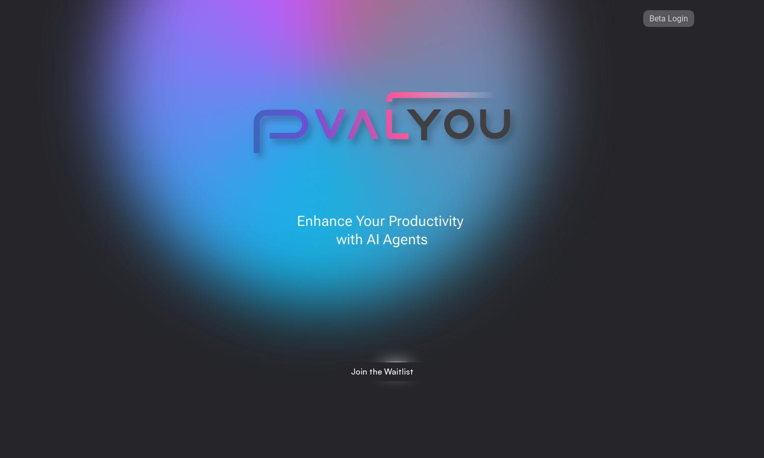 Pvalyou Website