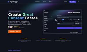 RightBlogger Website