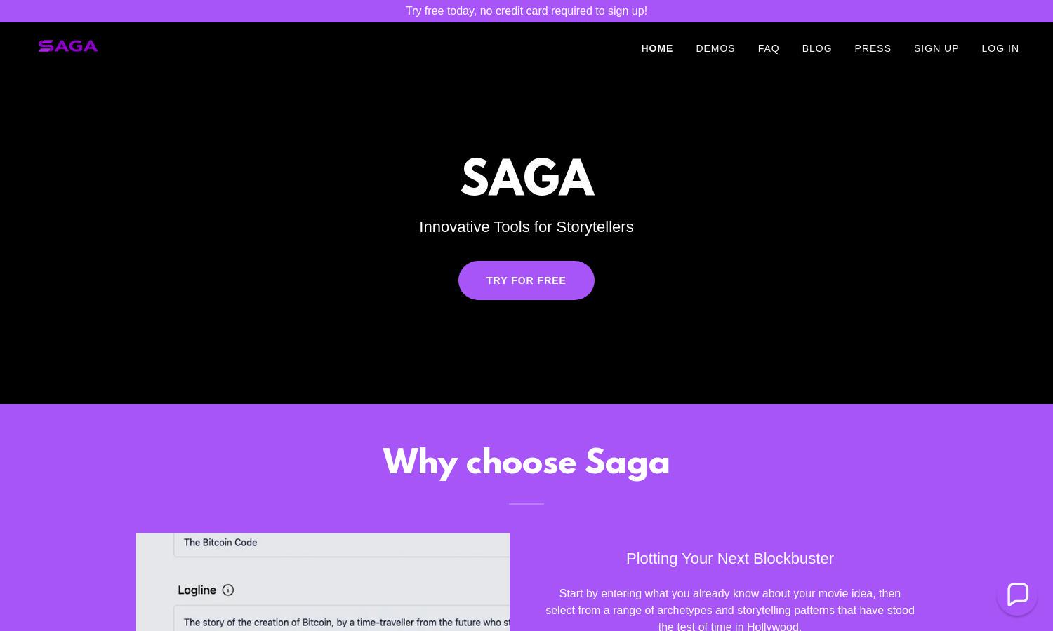 SAGA Website