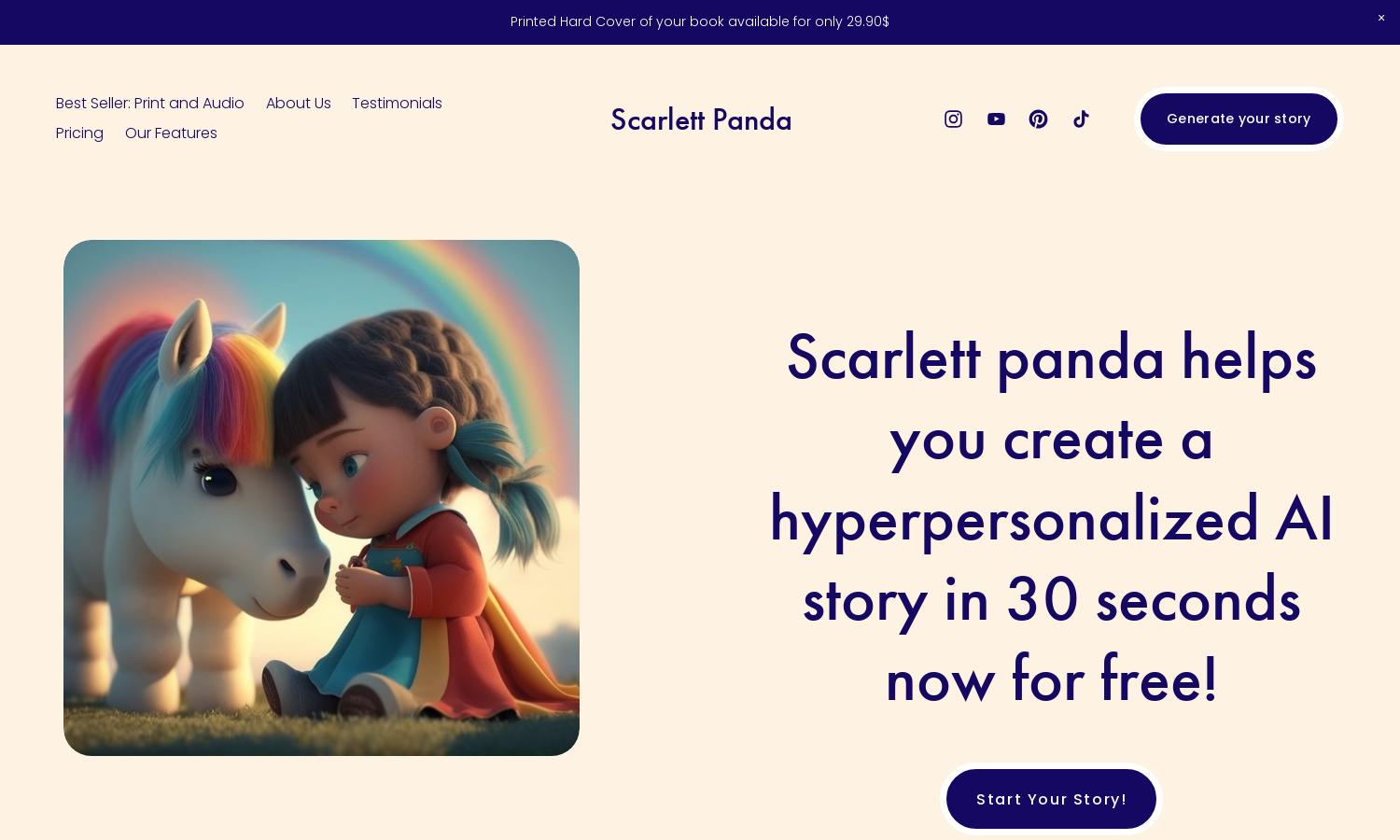 Scarlett Panda Website