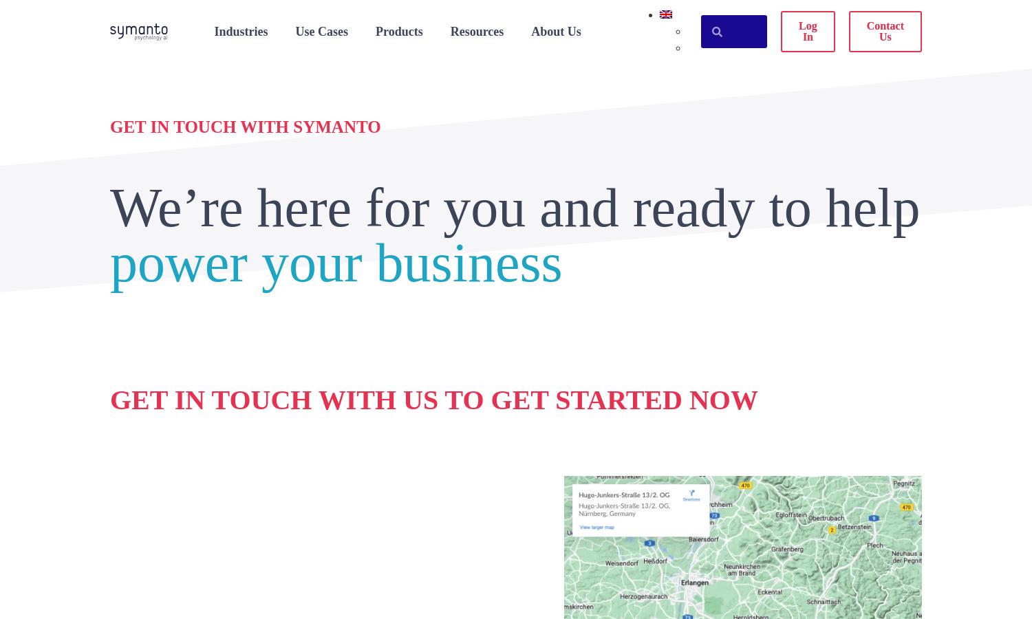 Symanto Website