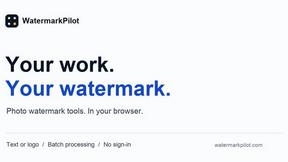 WatermarkPilot