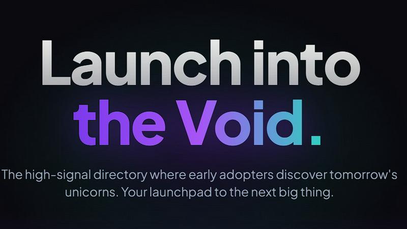 LaunchVoid application interface and features