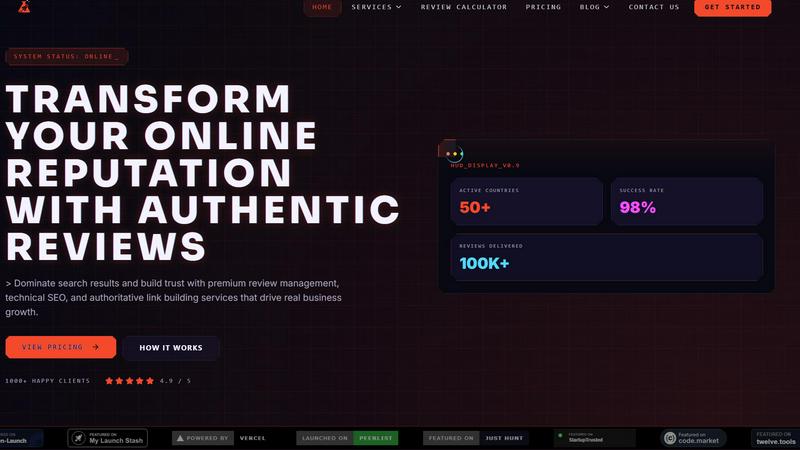 Orderboosts screenshot