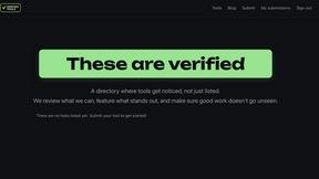 Verified Tools - product for productivity